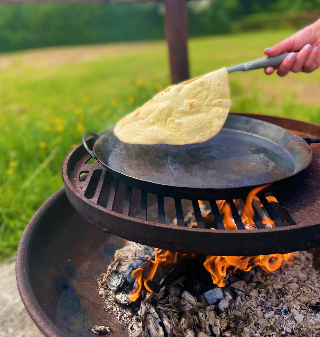 Cooking on Wood: Tortilla Wraps