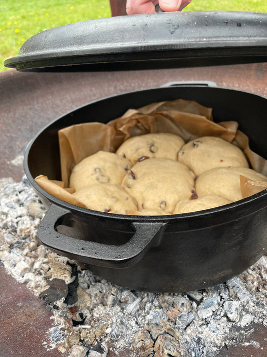 Cooking on Wood: Hot Cross Buns