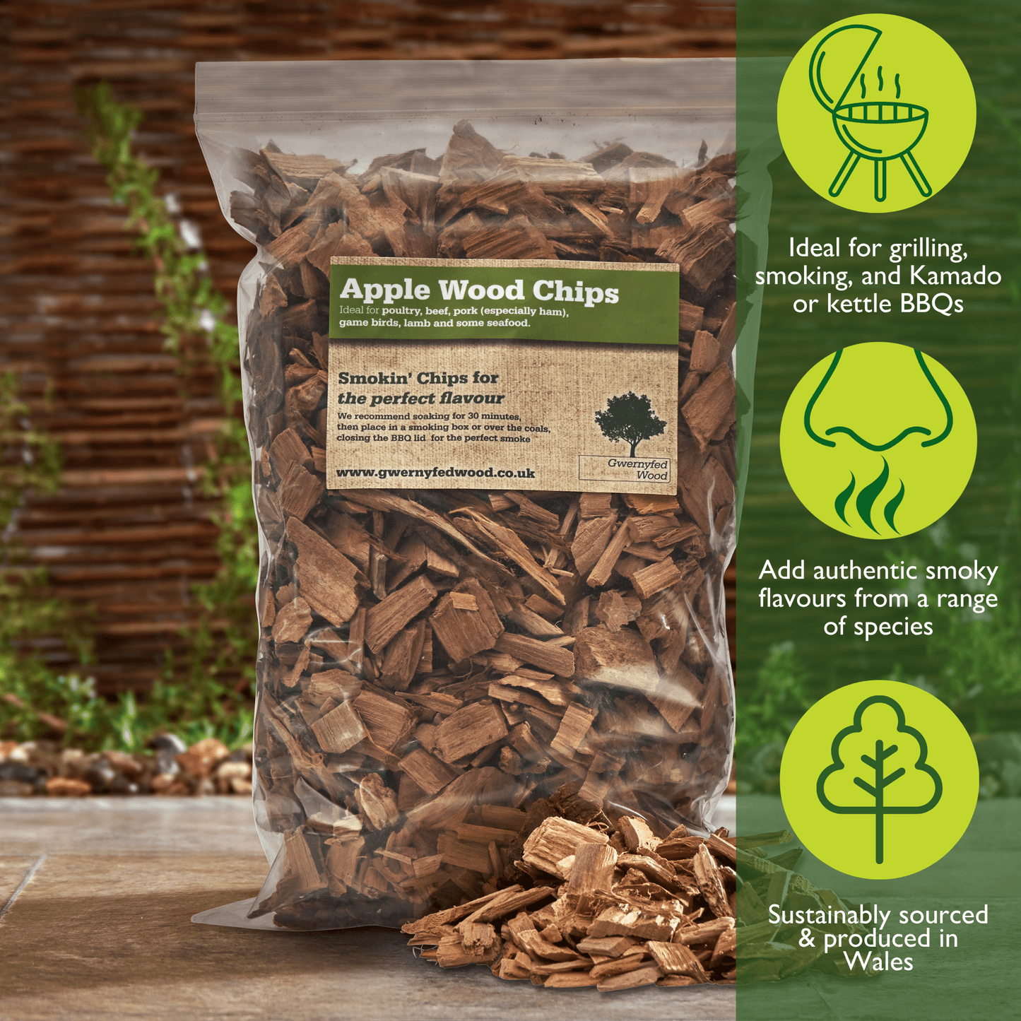 Smoking Wood Chips 1 Litre