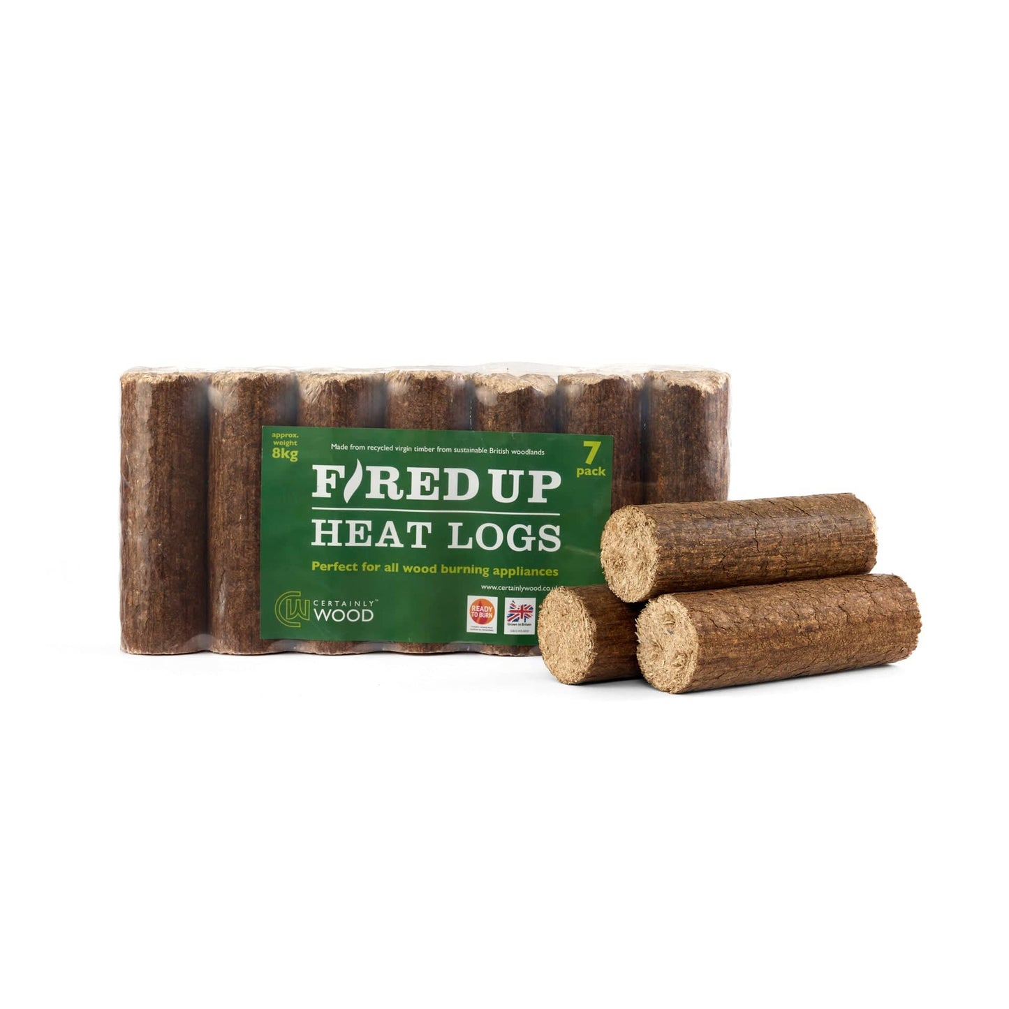 Fired Up Heat Logs Single Packs