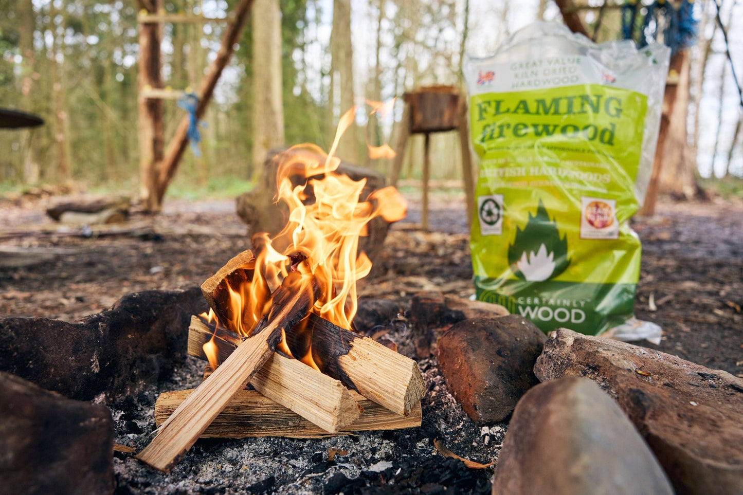 Flaming Firewood