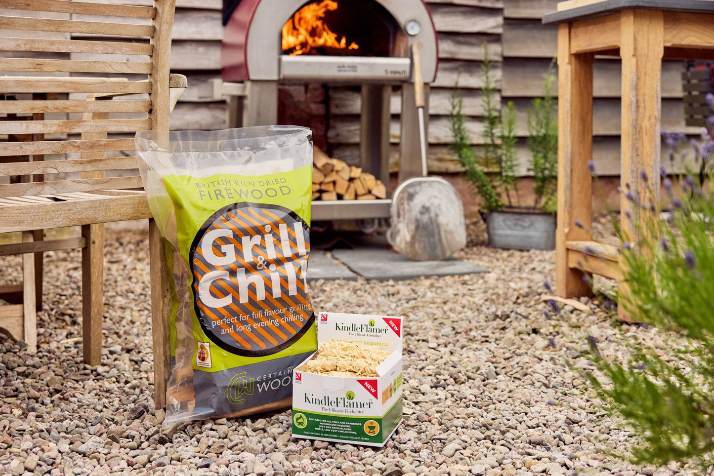 Grill & Chill Pizza Oven Logs (Single Bags)