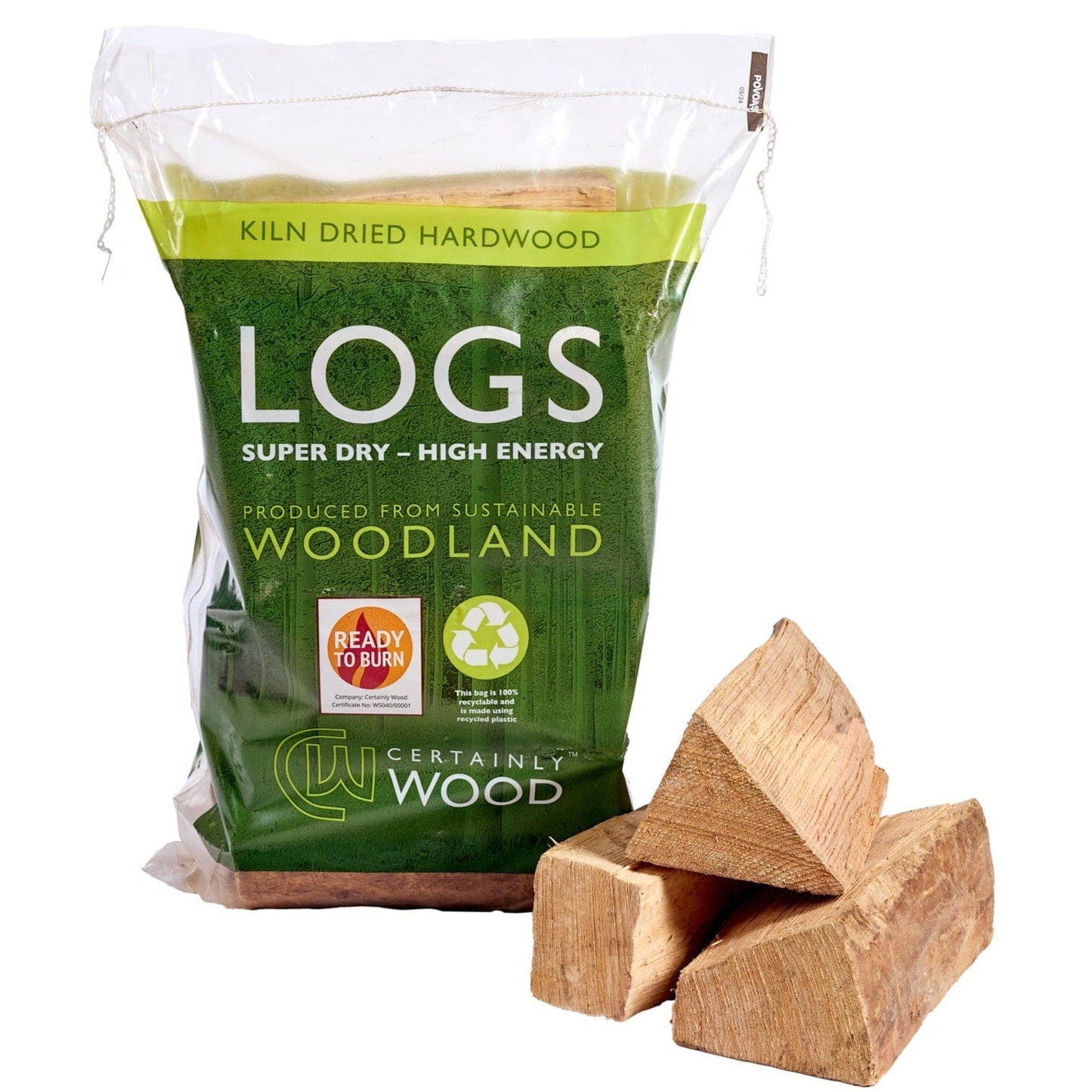 Premium Kiln Dried Logs (Single Bags) A