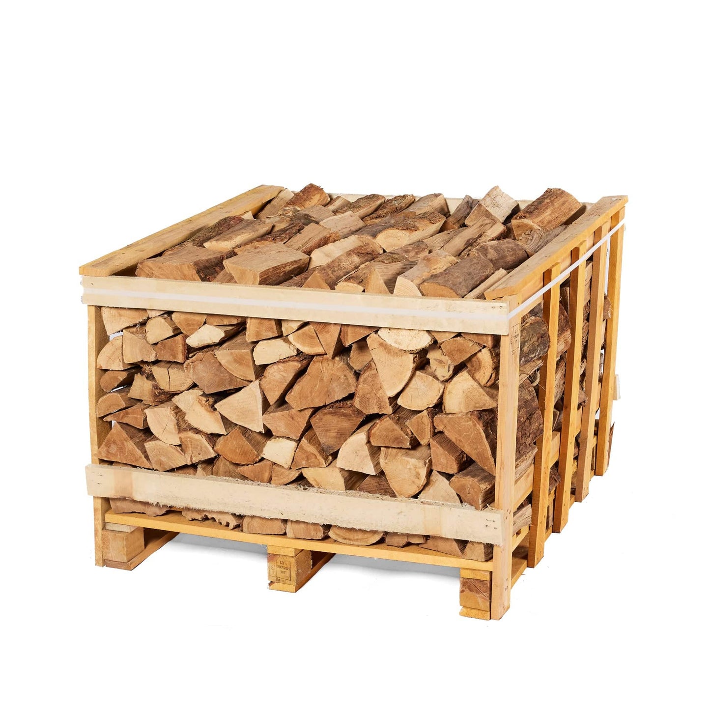 medium ash firewood crate for indoor woodburning