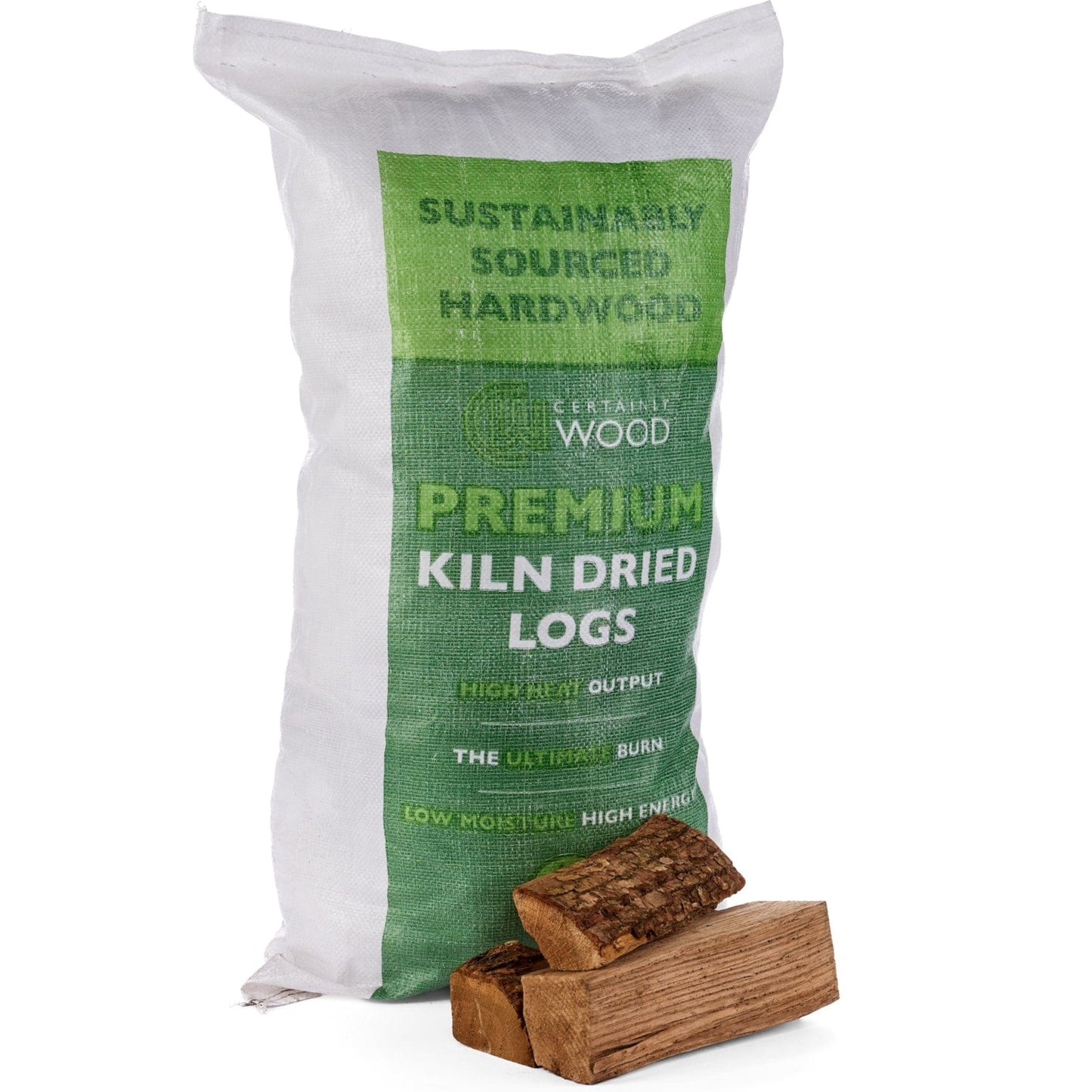 Kiln Dried Logs in Boot Bags