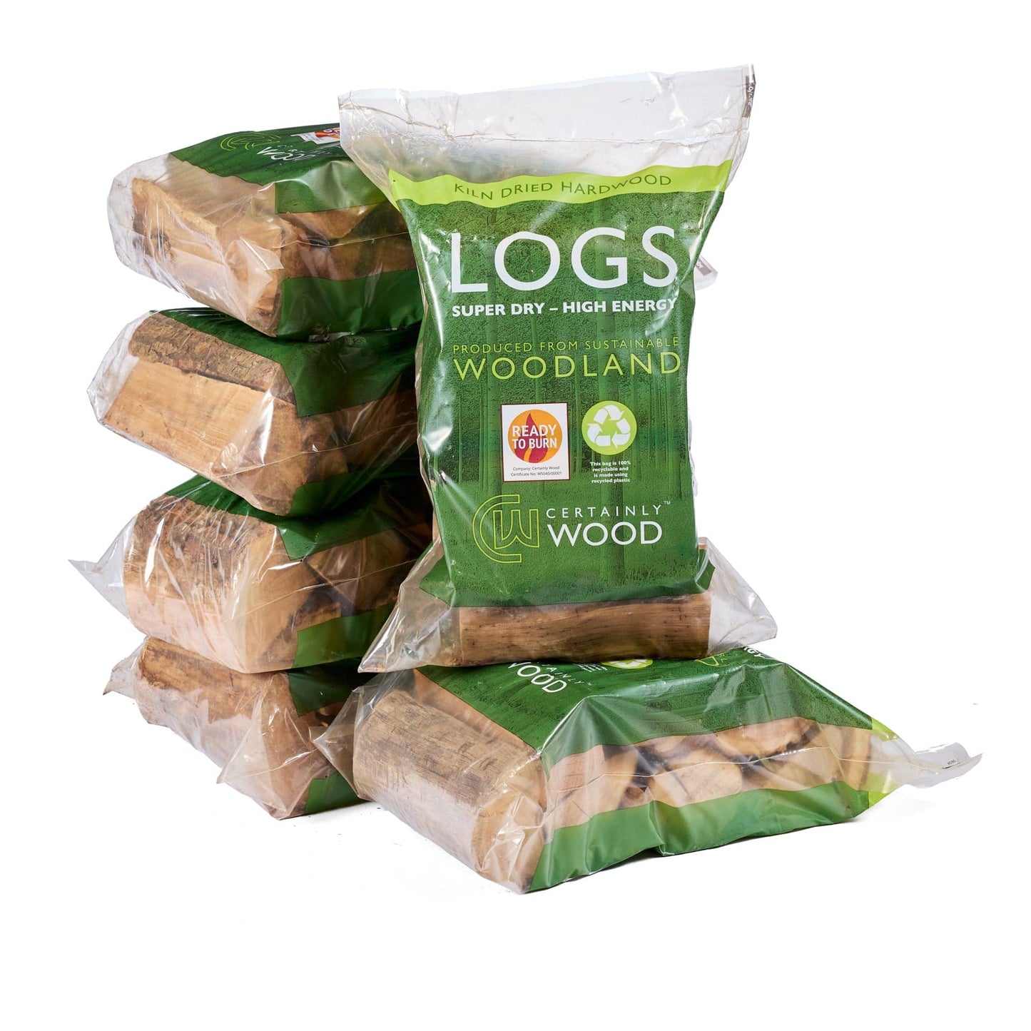 Premium Kiln Dried Logs (Single Bags) A