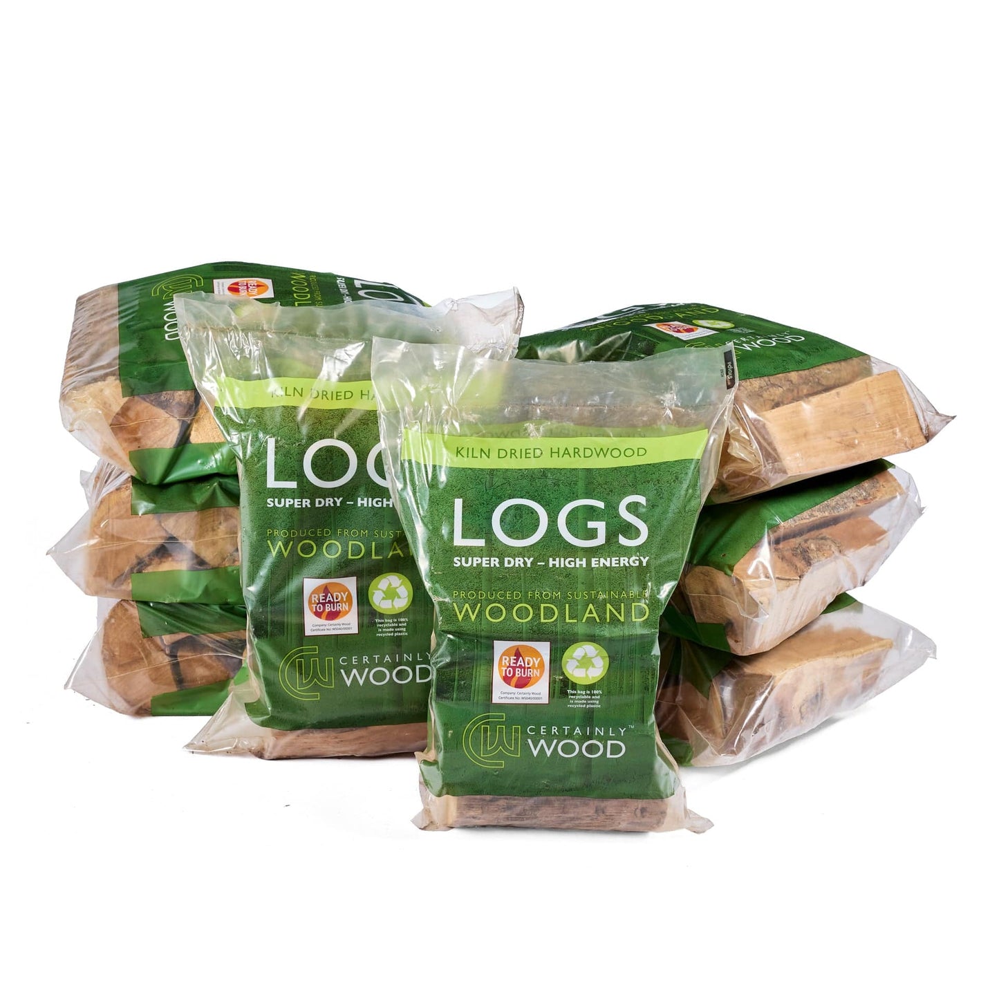 Premium Kiln Dried Logs (Single Bags) A