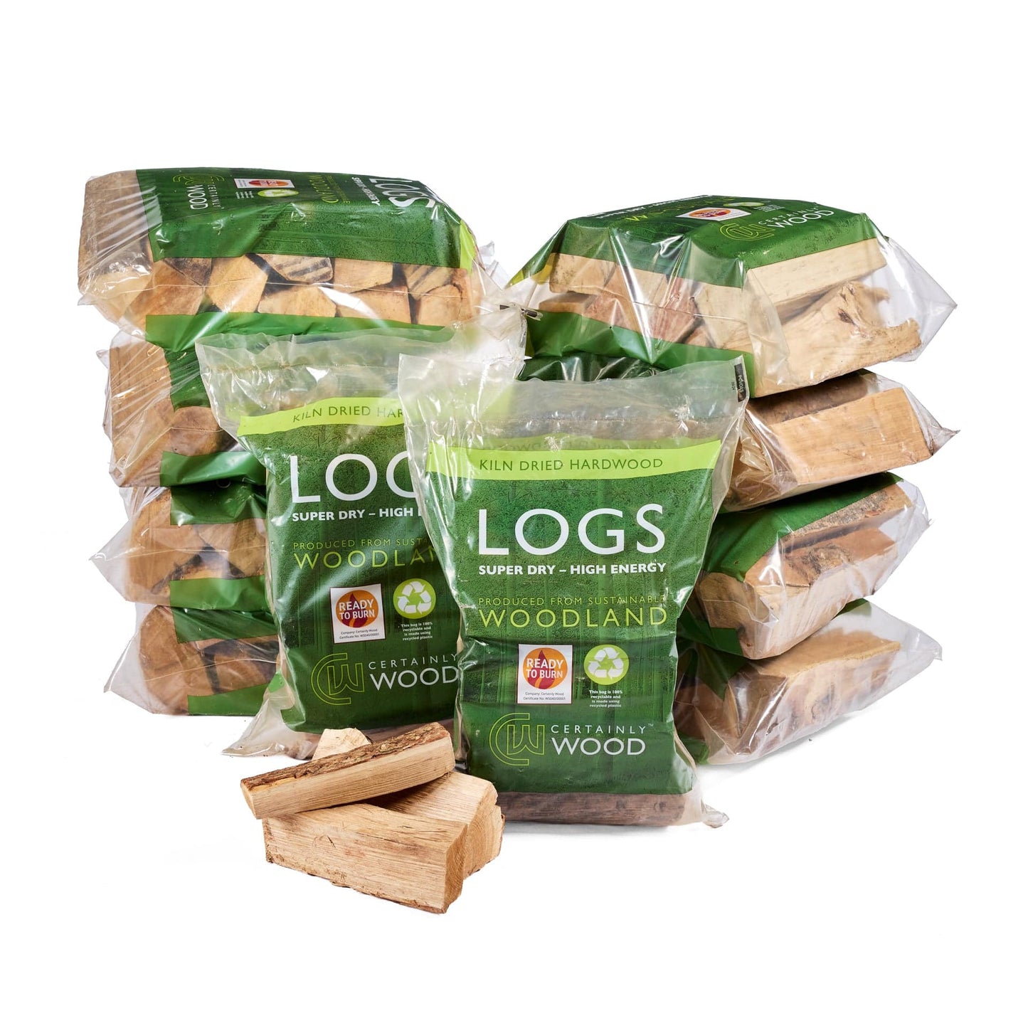 Premium Kiln Dried Logs (Single Bags) A