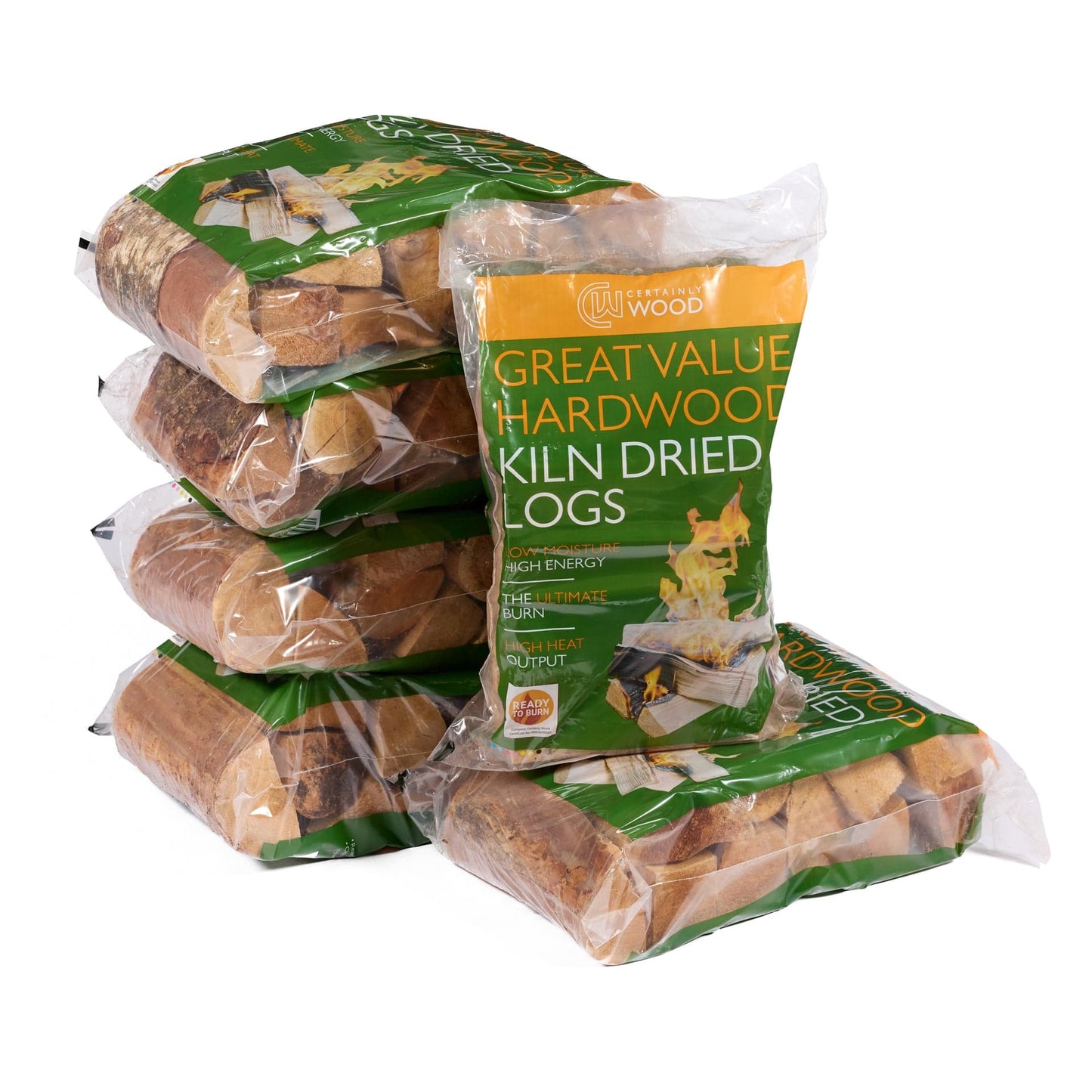 Great Value Kiln Dried Logs (Single Bags) A