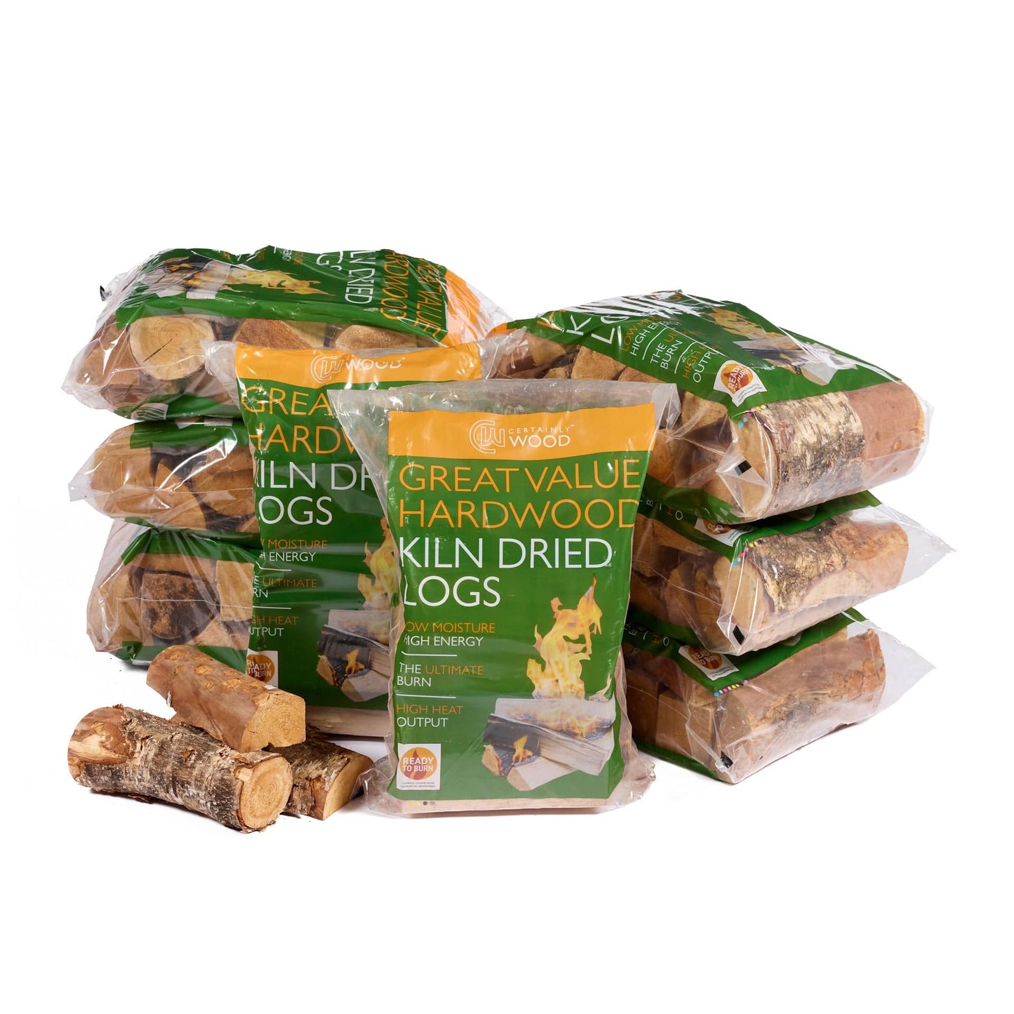 Great Value Kiln Dried Logs (Single Bags) A