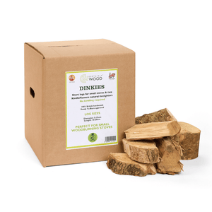 Small logs for small woodburning stoves