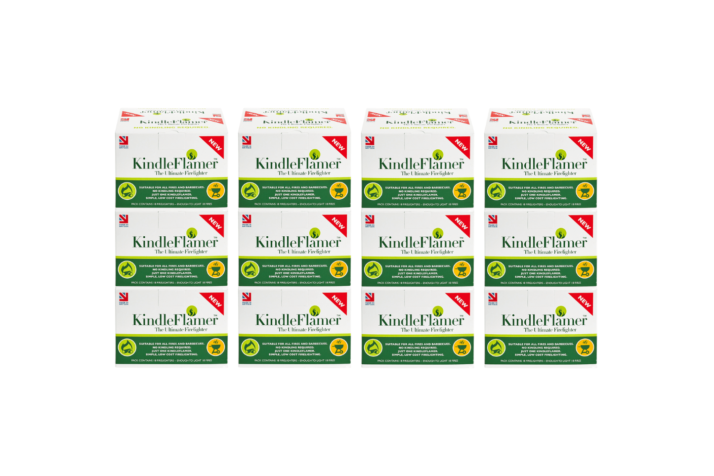 KindleFlamers Natural Firelighters