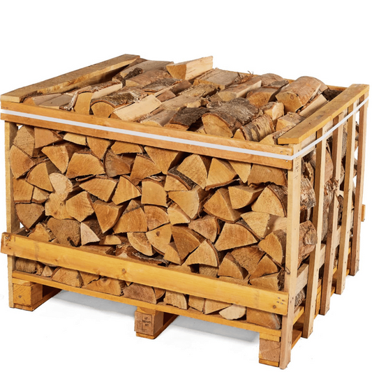 kiln dried birch firewood medium crate
