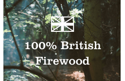 100% British Firewood, Grown in Britain, Kiln Dried Hardwood Logs
