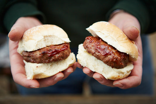 Get Cooking on Wood: Home-made Burgers