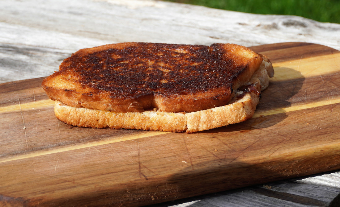 Cooking on Wood: Cheese Toasty