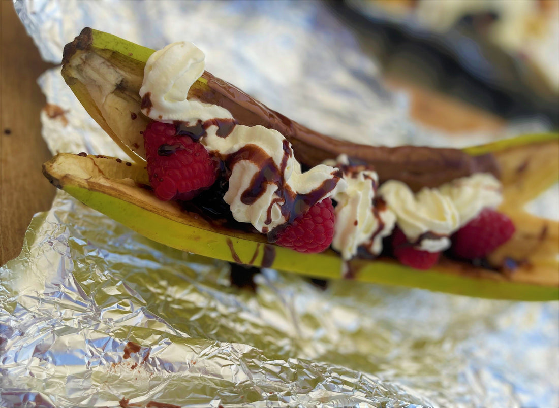 Cooking on Wood: Campfire Banana Boats