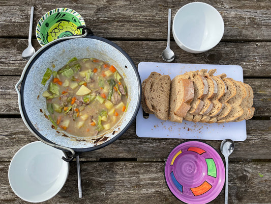 Cooking on Wood - Traditional Irish Stew