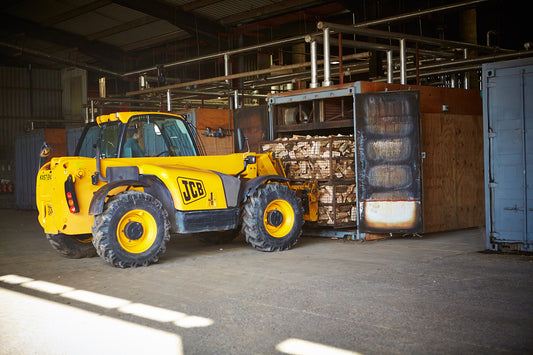 How much energy is needed to dry logs?