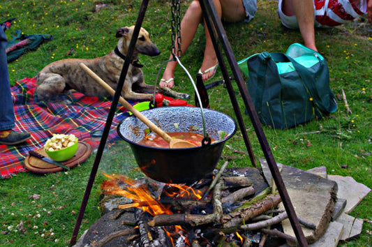 Campfire Cooking With A Kotlich
