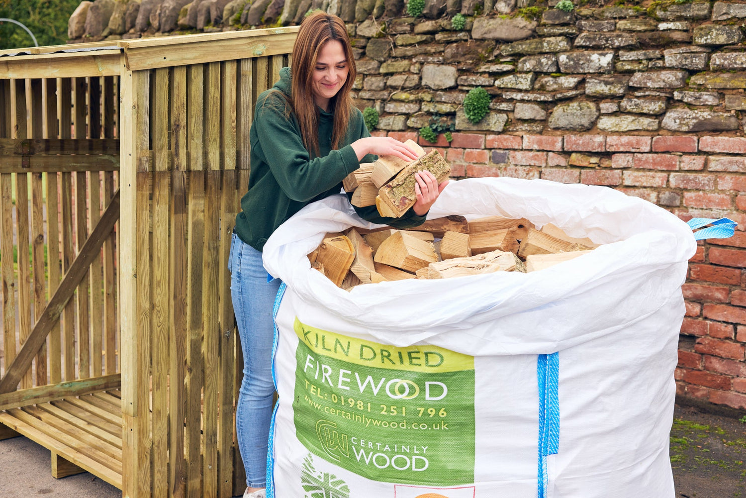 Kiln Dried Logs In Bulk Bags