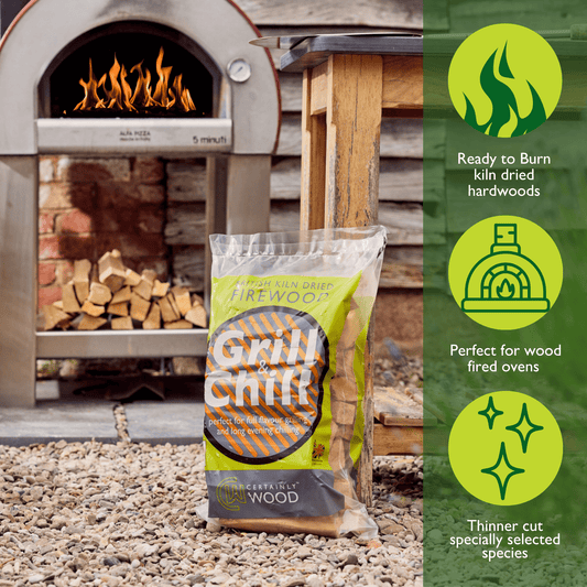Grill & Chill Pizza Oven Logs (Single Bags)
