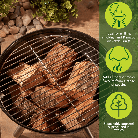 25 Litre BBQ Smoking & Cooking Chunks
