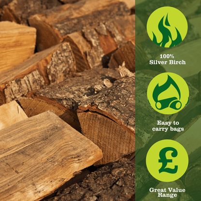 Great Value Kiln Dried Logs (Single Bags) A