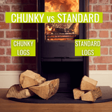 Chunky vs standard premiuim kiln dried logs