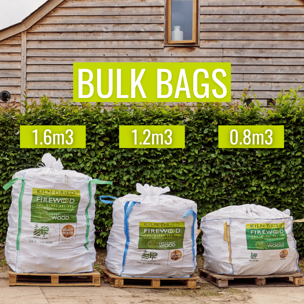 Kiln Dried Logs In Bulk Bags