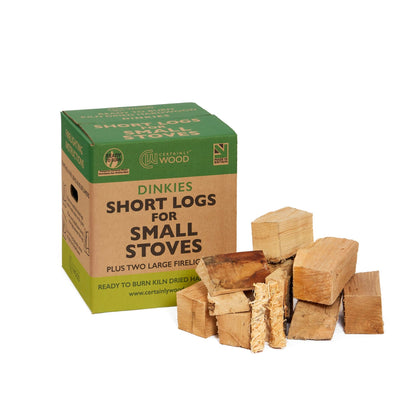 Dinkies - small logs for small stoves
