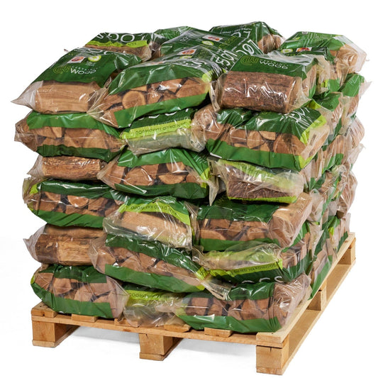 Kiln Dried Logs - Pallets of Small Bags