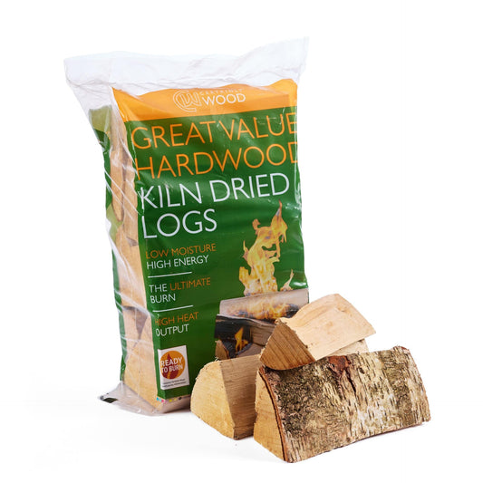 Great Value Kiln Dried Logs - Pallets of Small Bags