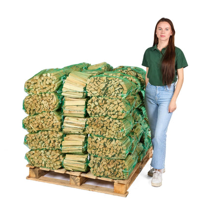 Kiln Dried Kindling Nets - Pallet