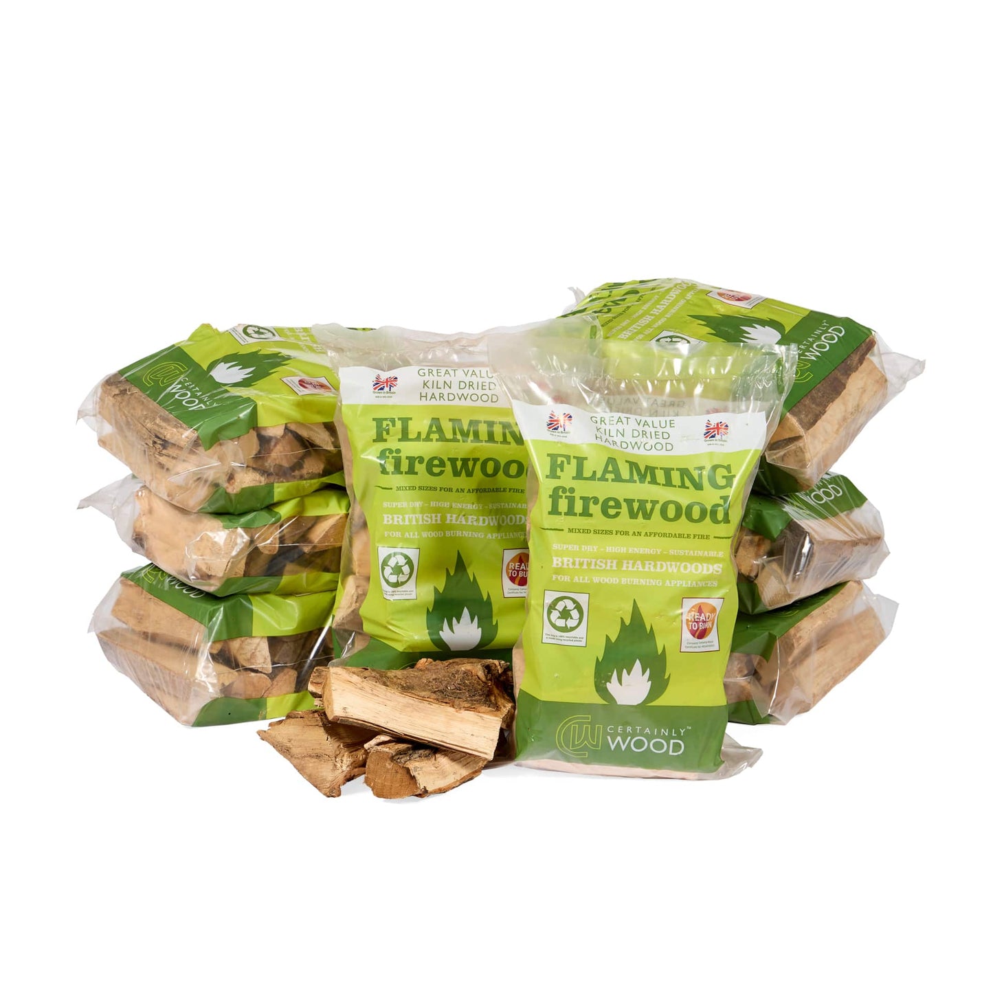 Flaming Firewood (Single Bags)