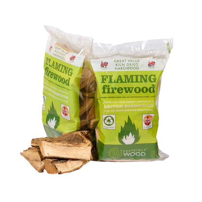 Flaming Firewood (Single Bags)