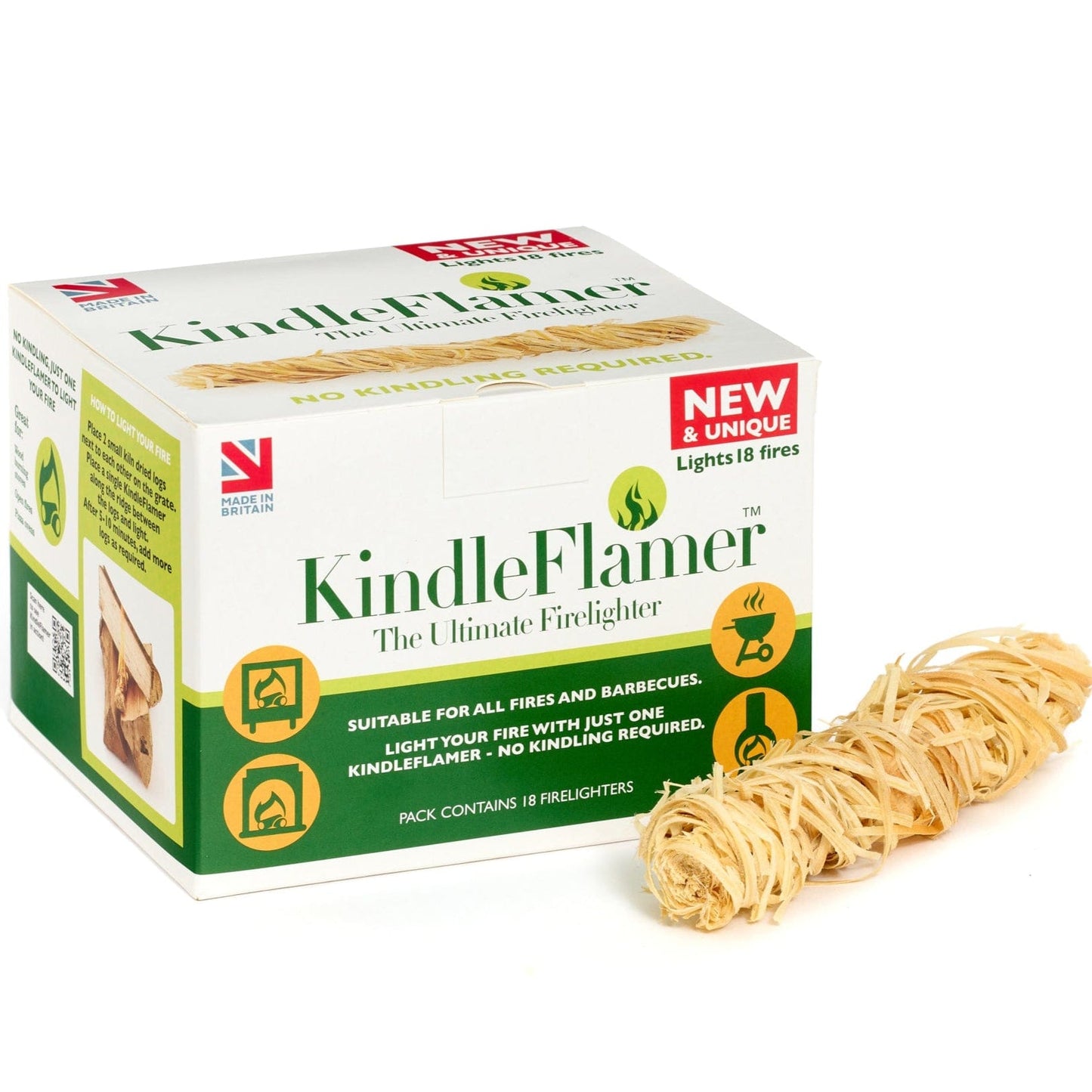 KindleFlamers Natural Firelighters
