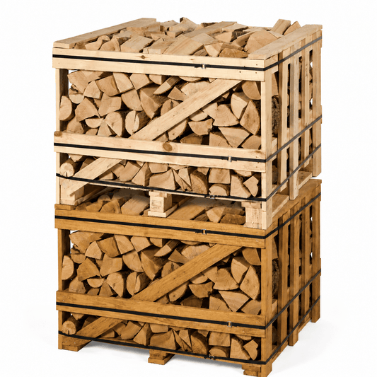 Kiln Dried Ash & Oak Stacked Crate
