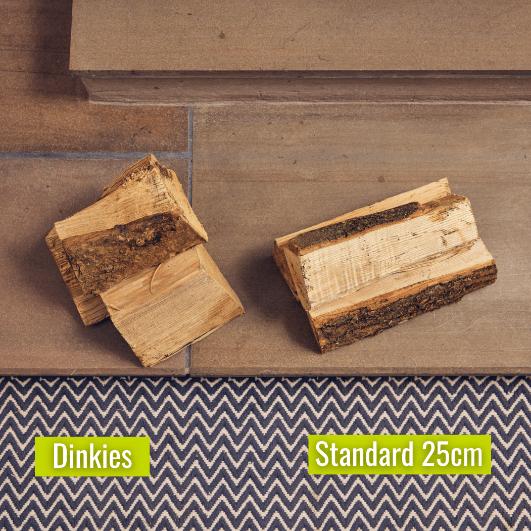 Dinkies - small logs for small stoves