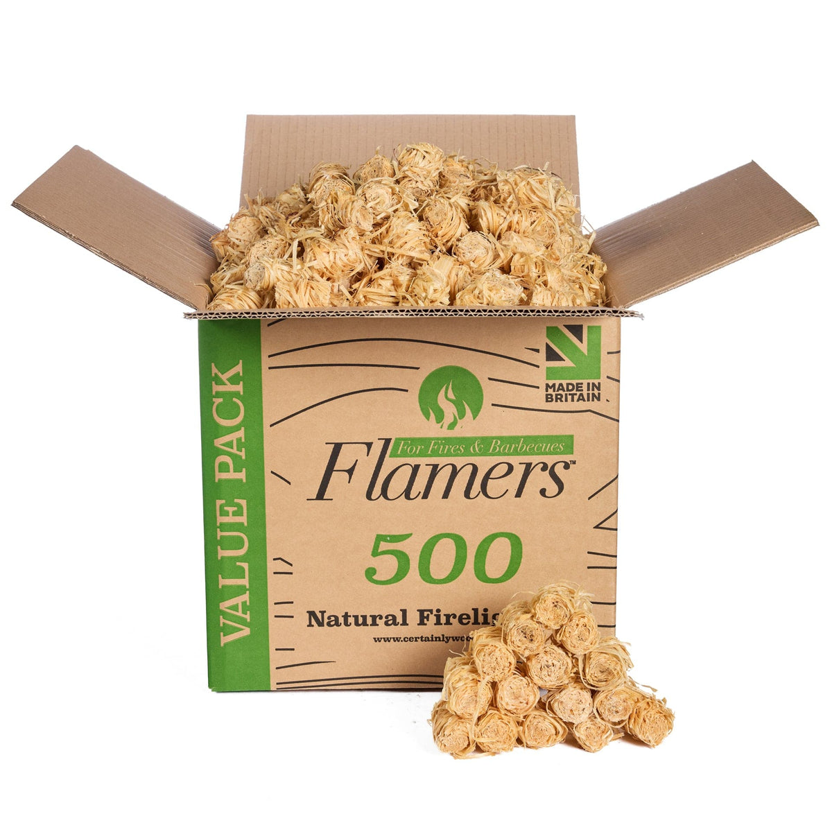 Flamers 500 Value Packs - odourless and natural