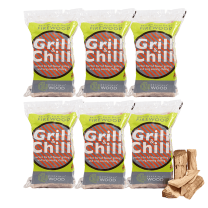 Grill & Chill Pizza Oven Logs (Single Bags)