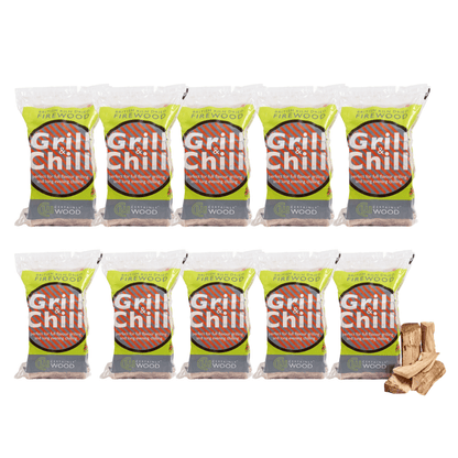 Grill & Chill Pizza Oven Logs (Single Bags)