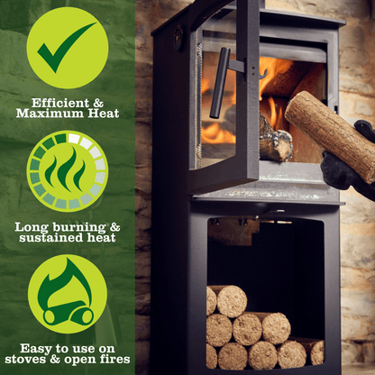 Fired Up Heat Logs Single Pack