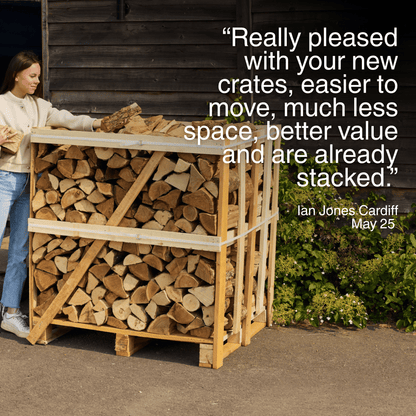Kiln Dried Ash & Oak Crate