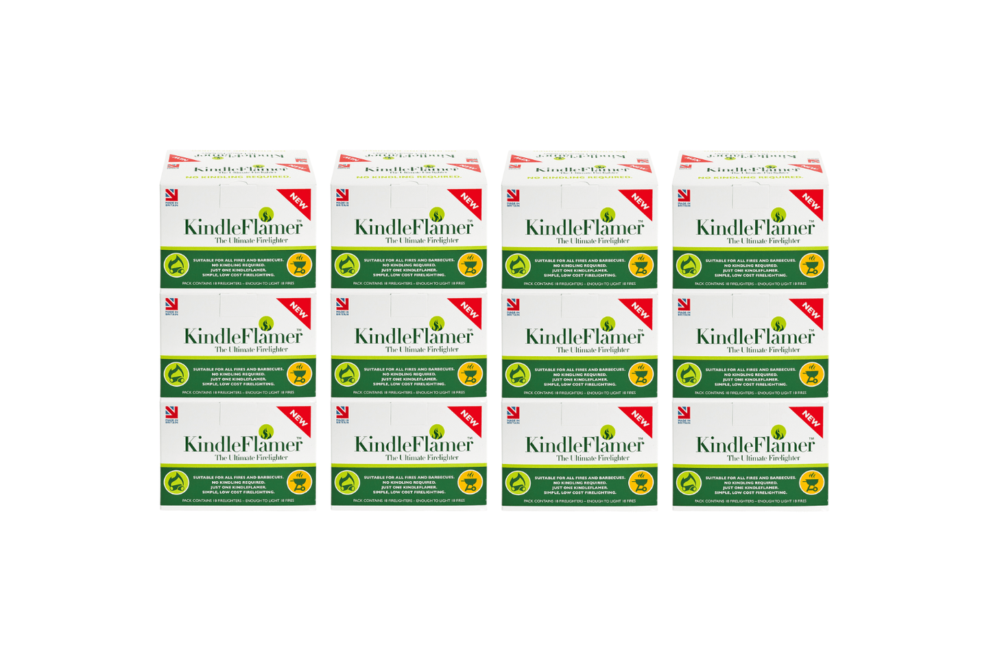 KindleFlamers Natural Firelighters