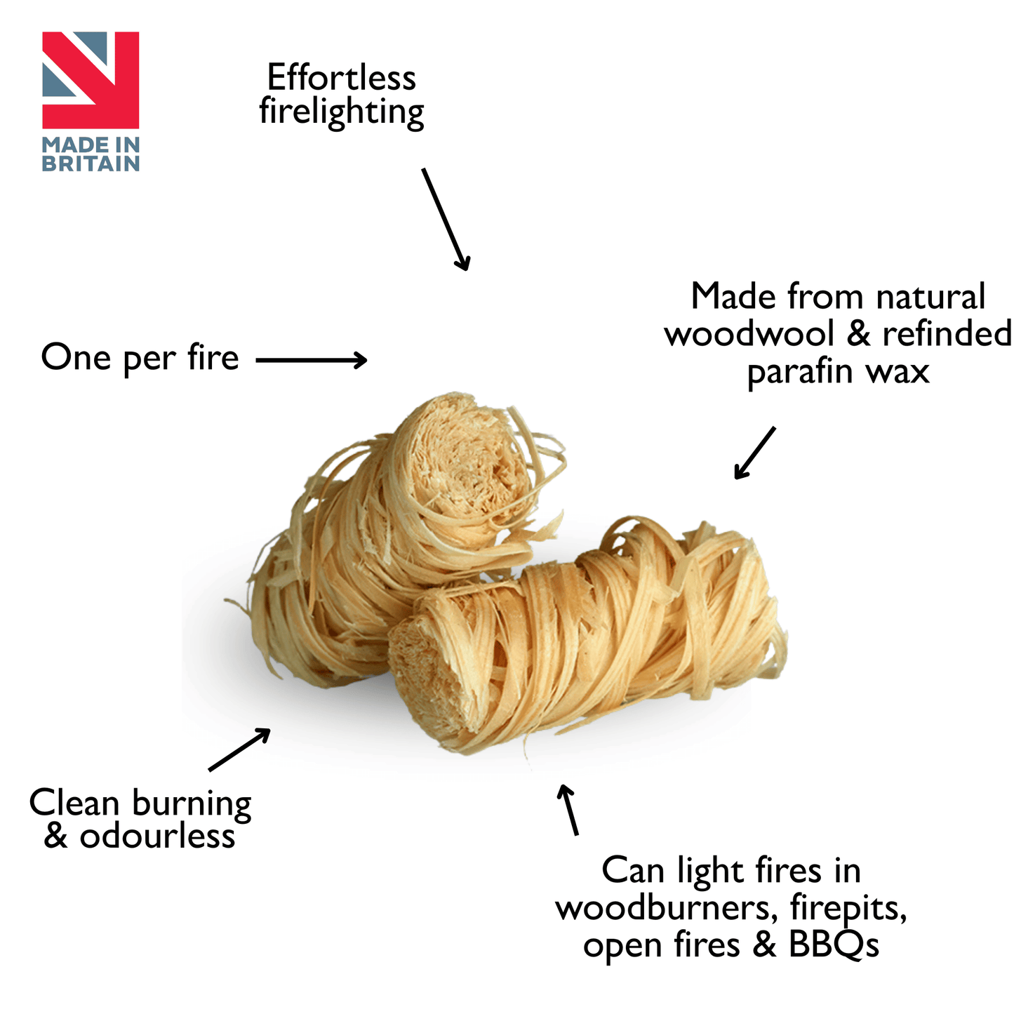 Flamers Natural Firelighters