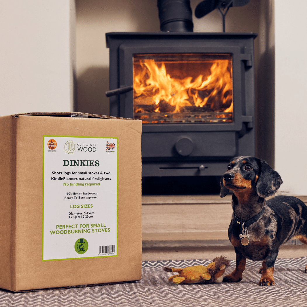 Dinkies - small logs for small stoves