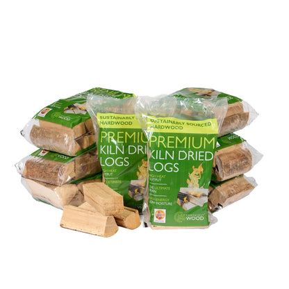 eight bags of ash logs