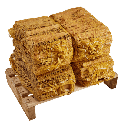 four kiln dried kindling nets