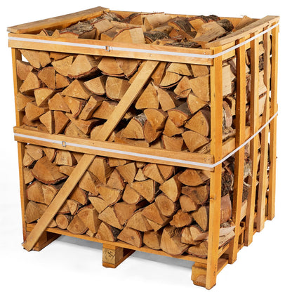 kiln dried birch firewood large crate